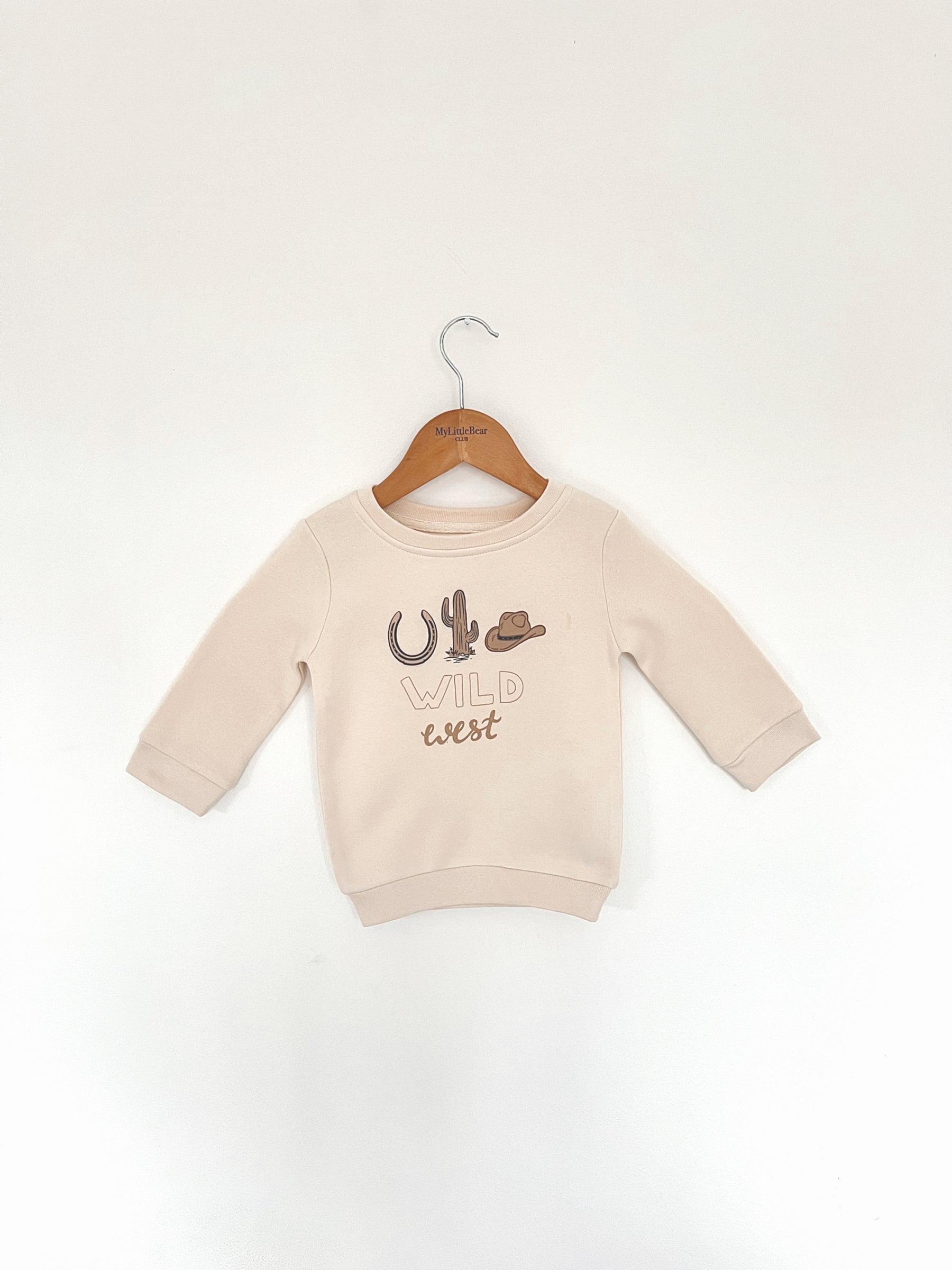 Wild West - Cream Sweatshirt