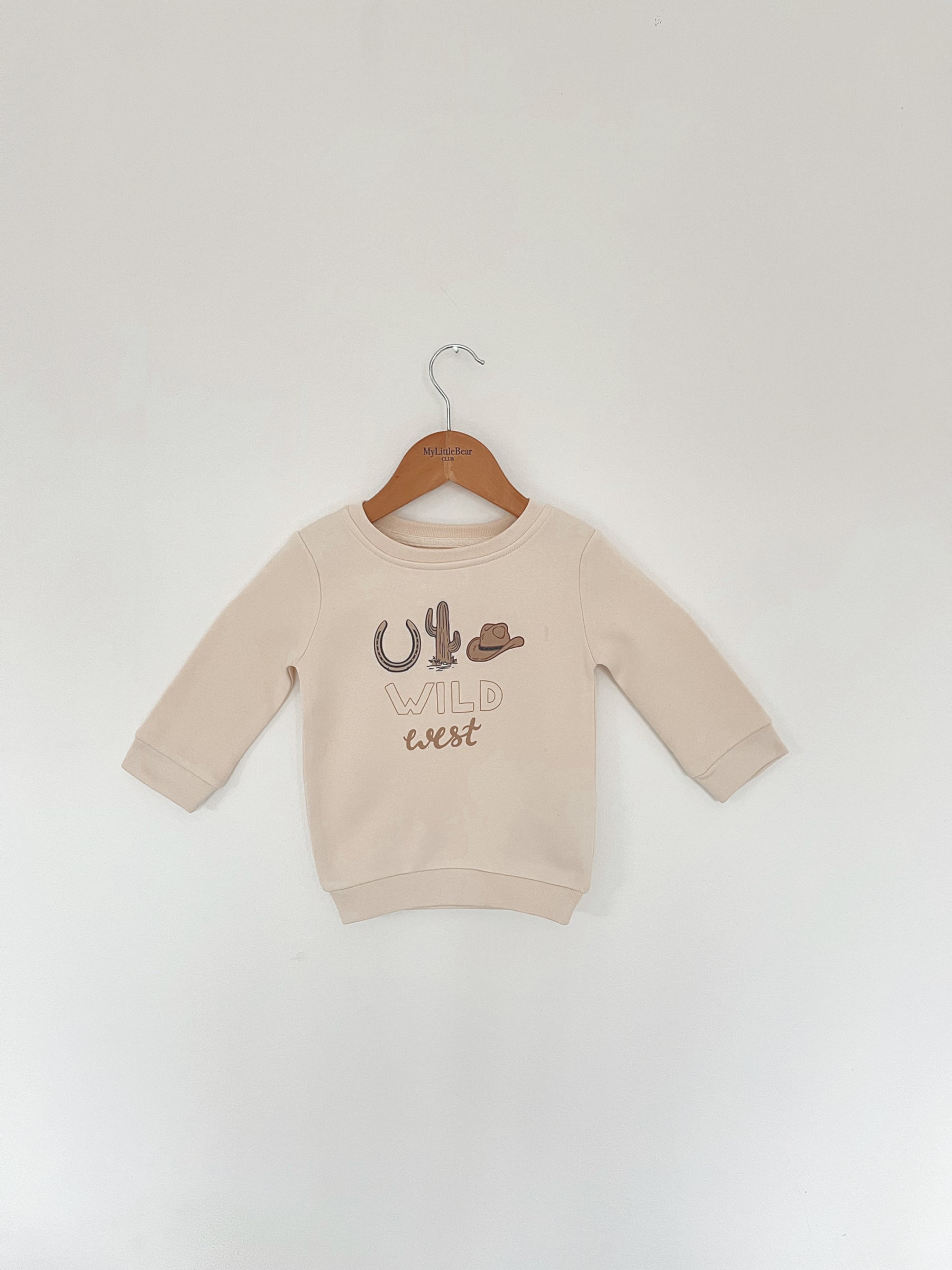 Wild West - Cream Sweatshirt