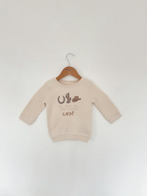 Wild West - Cream Sweatshirt