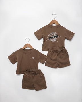 MLBC French Terry T-Shirt and Shorts Set - To infinity